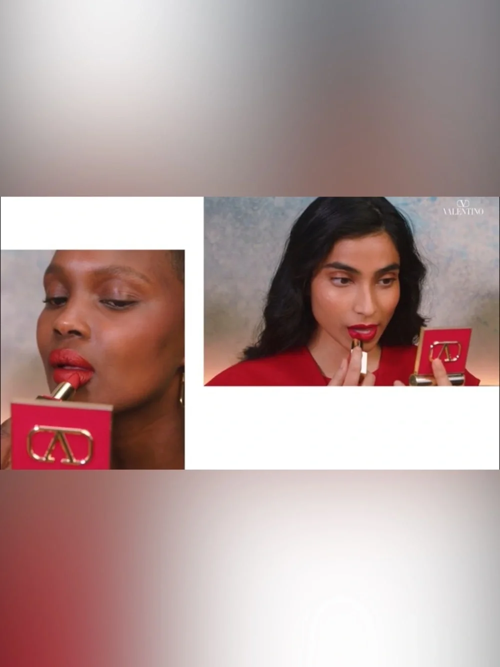 VALENTINO Satin Mini Lipstick #22R MINIROSSO RED NWT